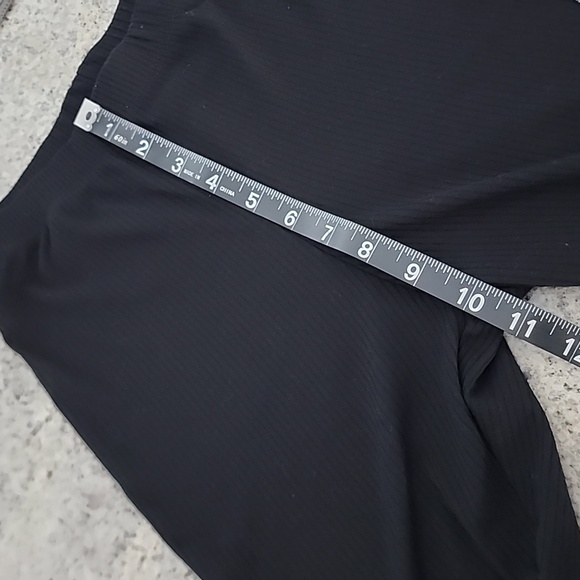 Boyed black, ribbed, flare leg legging! - Picture 9 of 10